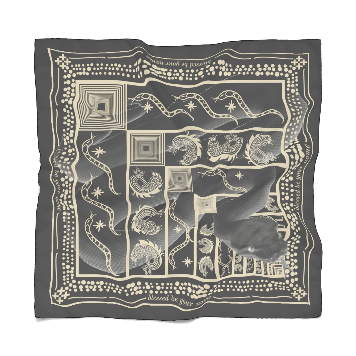 Serpent Black, "Show me who they are" Scarf