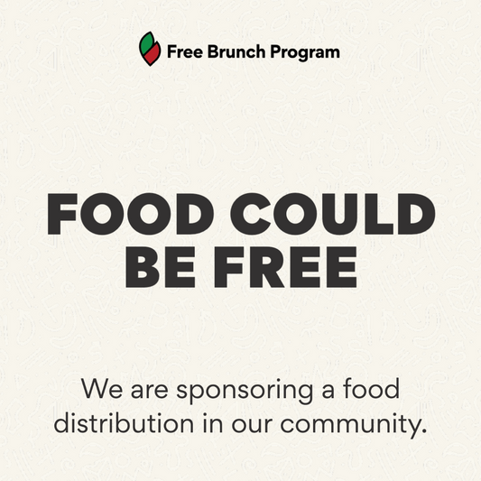 SPONSOR THE FREE BRUNCH PROGRAM: FOOD DISTRIBUTION OR MEAL